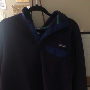 PURPLE PATAGONIA SYNCHILLA PULLOVER